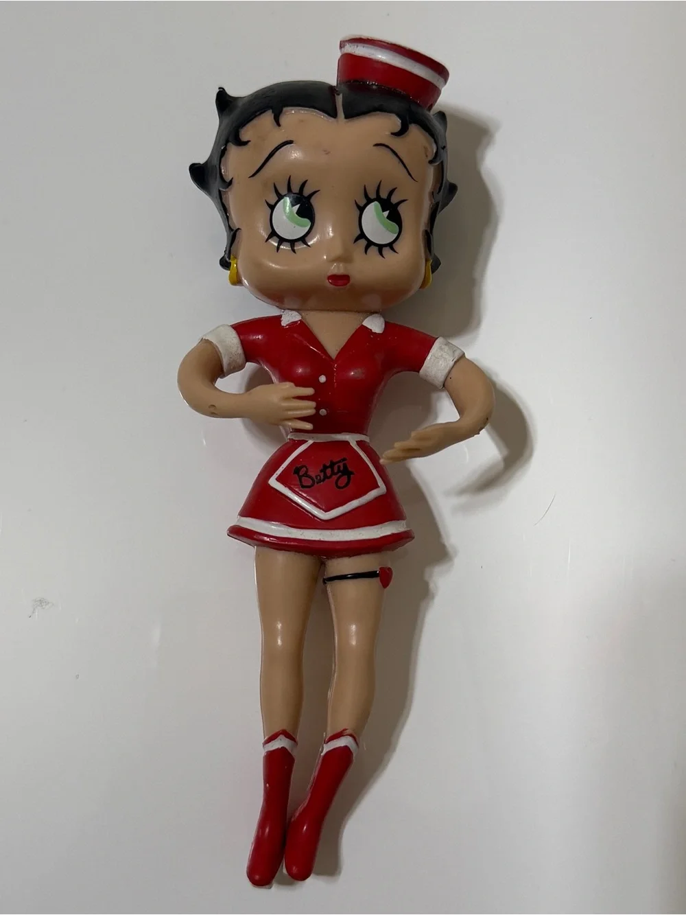 Betty Boop Red Retro Nurse Doll Figurine